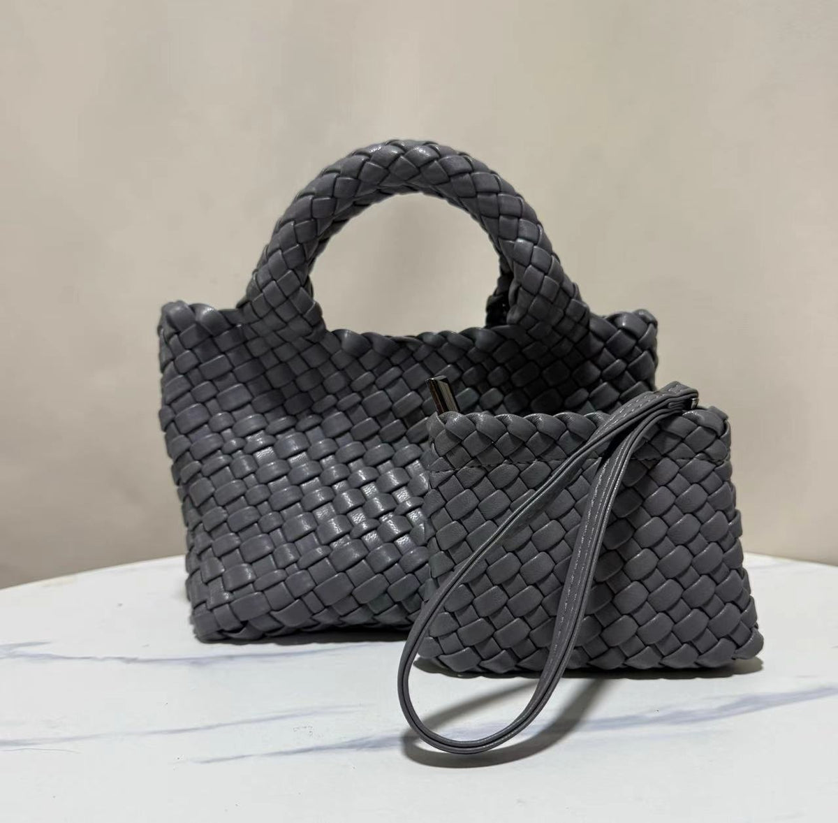 Cross-border Fashion Chain Bag Hand-woven Bag Women's Vegetable Basket Small Bag Han Feng Shoulder Bag Crossbody Bag