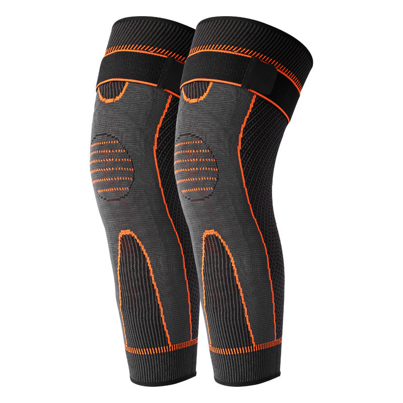 Wormwood heating knee cover bandage anti-slip autumn and winter warm old cold legs men's and women's sports leg protector self-heating foot cover