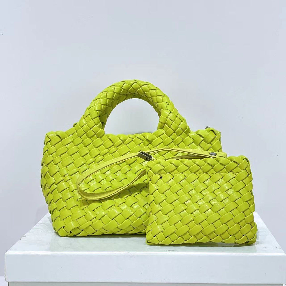 Cross-border Fashion Chain Bag Hand-woven Bag Women's Vegetable Basket Small Bag Han Feng Shoulder Bag Crossbody Bag