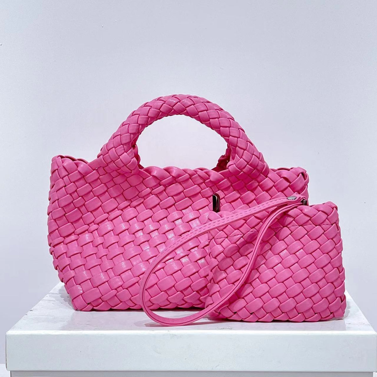 Cross-border Fashion Chain Bag Hand-woven Bag Women's Vegetable Basket Small Bag Han Feng Shoulder Bag Crossbody Bag