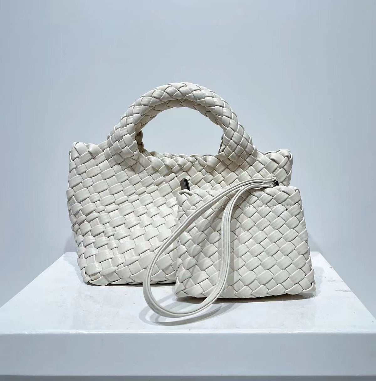 Cross-border Fashion Chain Bag Hand-woven Bag Women's Vegetable Basket Small Bag Han Feng Shoulder Bag Crossbody Bag