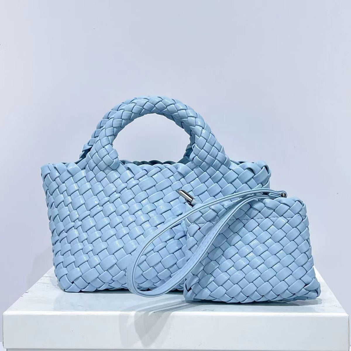 Cross-border Fashion Chain Bag Hand-woven Bag Women's Vegetable Basket Small Bag Han Feng Shoulder Bag Crossbody Bag
